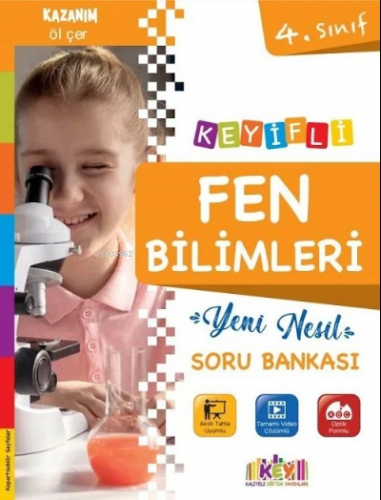 4. Sınıf Keyifli Fen Bilimleri Yeni Nesil Soru Bankası | Kolektif | Ka