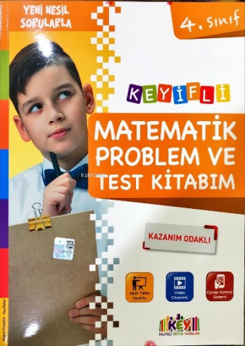 4. Sınıf Keyifli Matematik Problem ve Test Kitabım | Kolektif | Kalite