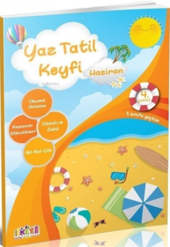 4.Sınıf Keyifli Yaz Tatil Seti (6 Kitap) | Kolektif | Kaliteli Eğitim 