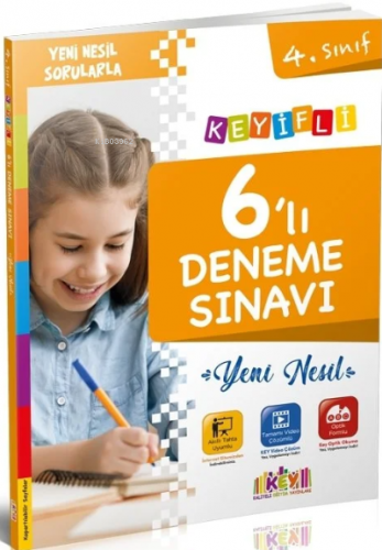 4. Sınıf Keyifli Yeni Nesil 6’lı Deneme Sınavı | Kolektif | Kaliteli E