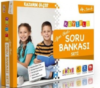 4. Sınıf Keyifli Yeni Nesil Soru Bankası Seti (5 Kitap) | Kolektif | K