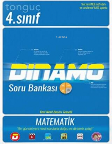 4. Sınıf Matematik Dinamo Soru Bankası | Kolektif | Tonguç Akademi