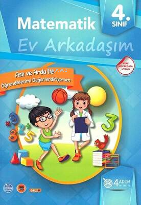 4. Sınıf Matematik Ev Arkadaşım/4 Adım | Özge Akbal Üstün | 4 Adım Yay