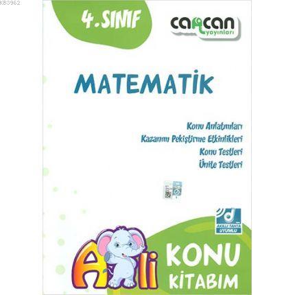 4. Sınıf Matematik Konu Kitabım | Kolektif | Cancan Yayınları (Hazırlı