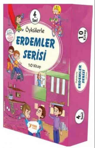 4. Sınıf Öykülerle Erdemler Serisi (10 Kitaplık Set) | Ülkü Duysak | Y