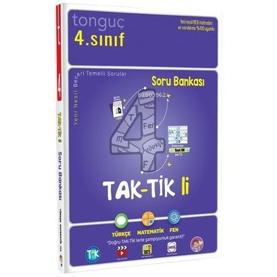 4. Sınıf Taktikli Soru Bankası | Kolektif | Tonguç Akademi