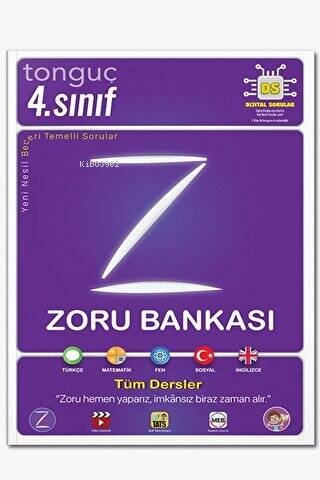 4. Sınıf Tüm Dersler Zoru Bankası | Kolektif | Tonguç Akademi