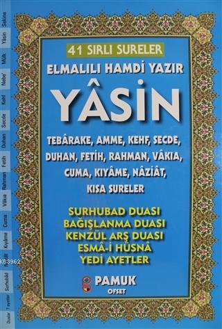 41 Sırlı Sureler Yasin Tebareke Amme Camii Boy; (Yas-226) | Kolektif |