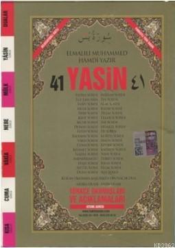 41 Yasin Arapça ve Türkçe Okunuşlu Mealli Fihristli Çanta Boy | Kolekt