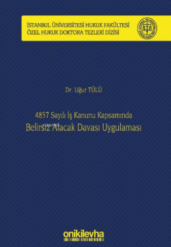 4857 Sayılı İş Kanunu Kapsamında Belirsiz Alacak Davası Uygulaması;İ