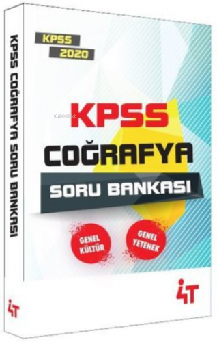 4T 2020 Kpss Coğrafya Soru Bankası | Turan Şahin | 4T Yayınevi