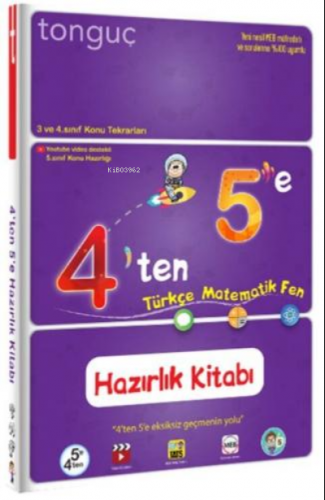 4'ten 5'e Hazırlık Kitabı | Kolektif | Tonguç Akademi