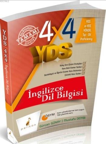 4x4 YDS Seti İngilizce Dilbilgisi | M.Demir | Pelikan Yayınevi