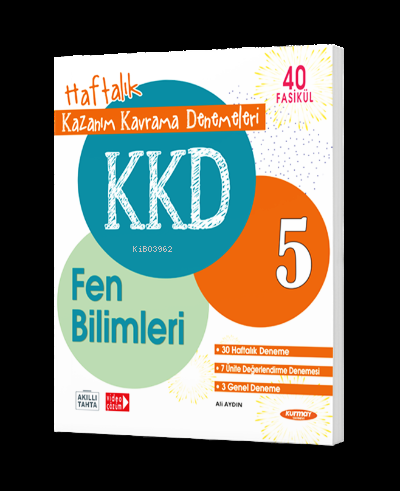 5 Fen Bilimleri Haftalık Kazanım Kavrama Denemeleri (40 Fasikül) | Kol