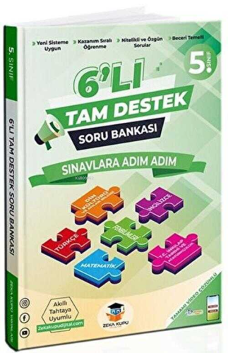 5. Sınıf 6`lı Tam Destek Soru Bankası | Kolektif | Zeka Küpü Yayınları