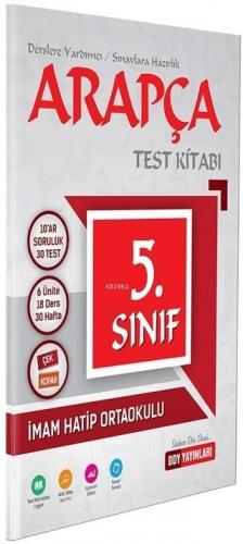 5. Sınıf Arapça Test Kitabı | Kolektif | DDY Yayınları