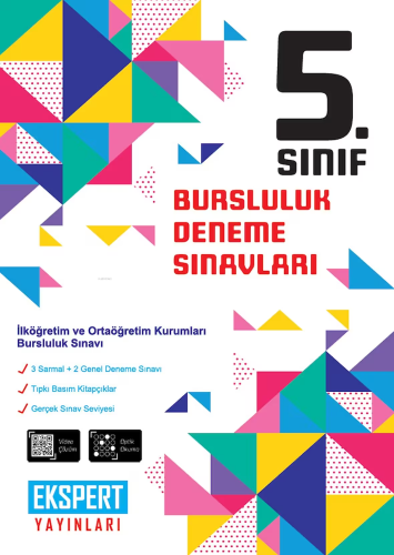 5. Sınıf Bursluluk Deneme Sınavları | Kolektif | Ekspert Yayınları