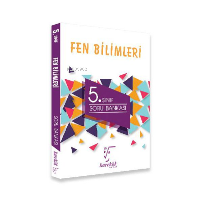 5.Sınıf Fen Bilimleri Soru Bankası | Kolektif | Karekök Yayınları (Haz