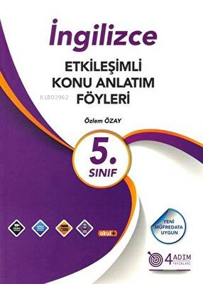 5. Sınıf İngilizce Etkileşimli Konu Anlatım Föyleri | Özlem Özay | 4 A