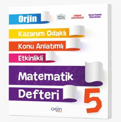 5. Sınıf Matematik Defter | Kolektif | Kurmay Yayınevi (Hazırlık)