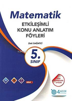 5. Sınıf Matematik Etkileşimli Konu Anlatım Föyler | Zeki Sağatçi | 4 