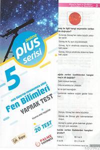 5.Sınıf Plus Serisi Fen Bilimleri Yaprak Test | Yasemin Ayan Taşdemir 