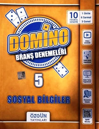 5. Sınıf Sosyal Bilgiler Domino Branş Denemeleri | Kolektif | Özgün Ya