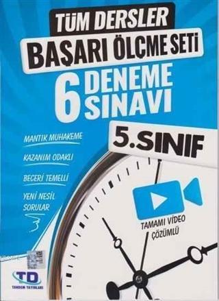 5. Sınıf Tüm Dersler Başarı Ölçme Seti 6 Deneme Sınavı | Kolektif | Ta