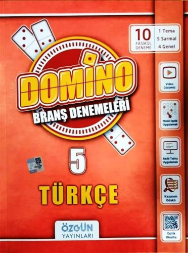 5. Sınıf Türkçe Domino Branş Denemeleri | Kolektif | Özgün Yayıncılık