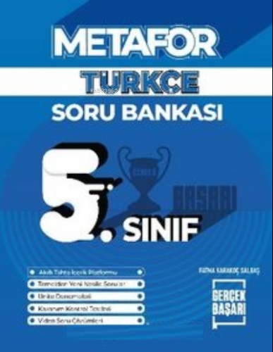 5. Sınıf; Türkçe Soru Bankası | Fatma Karakoç Salbaş | Gerçek Başarı Y