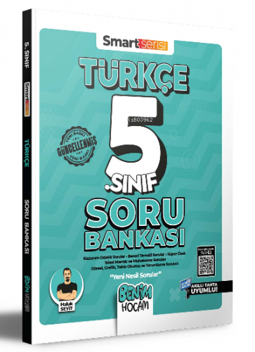 5. Sınıf Türkçe Soru Bankası | Haluk Seyit | Benim Hocam Yayınları