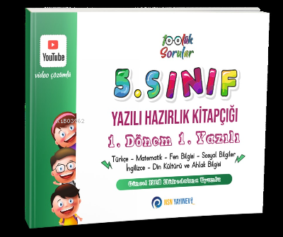 5. Sınıf Yazılı Hazırlık Kitapçığı 1. Dönem 1. Yazılı | Kolektif | NSN