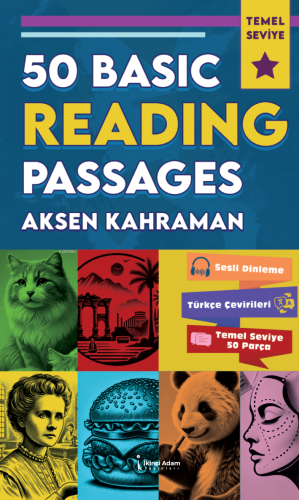 50 Basic Reading Passages | Aksen Kahraman | İkinci Adam Yayınları