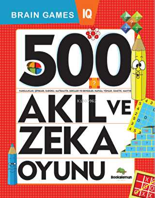 500 Akıl ve Zeka Oyunu | Furkan Karakaya | Bookalemun Yayınevi