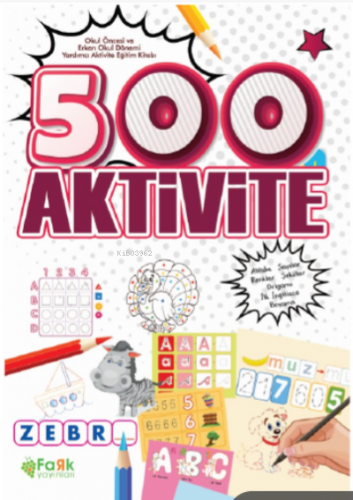 500 Aktivite | Brain Games For Kids | Fark Yayınları