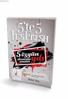 5'te 5 It's Fresh 5 Özgün YDS Deneme Sınavı | Bulut Koç | Pelikan Yayı