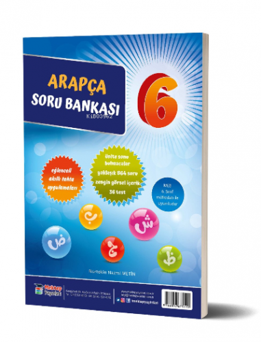 6.Sınıf Arapça Soru Bankası | Nurtekin Nazmi Metin | Mektep Yayınları