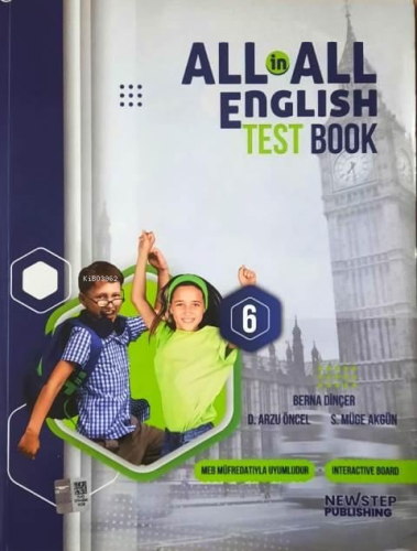 6. Sınıf English Test Book | D.Arzu Öncel | Tandem Yayınları