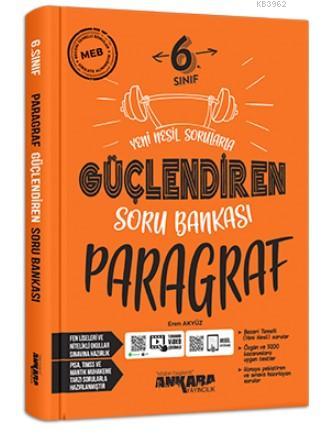 6. Sınıf Güçlendiren Paragraf Soru Bankası | Eren Akyüz | Ankara Yayın