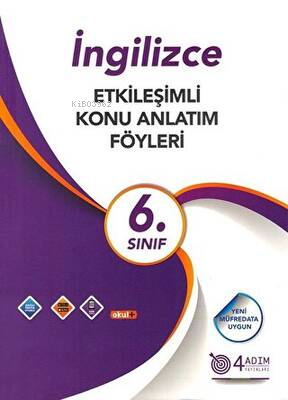 6. Sınıf İngilizce Etkileşimli Konu Anlatım Föyleri | Özlem Özay | 4 A