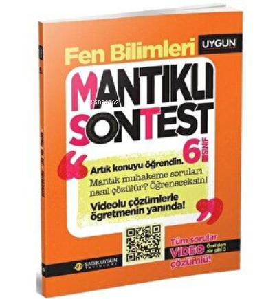 6.Sınıf Mantıklı Son Test Fen Bilimleri | Kolektif | Sadık Uygun Yayın