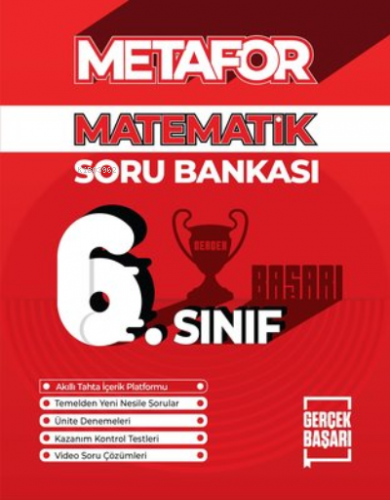 6. Sınıf Matematik Soru Bankası | Orhan Taş | Gerçek Başarı Yayınları