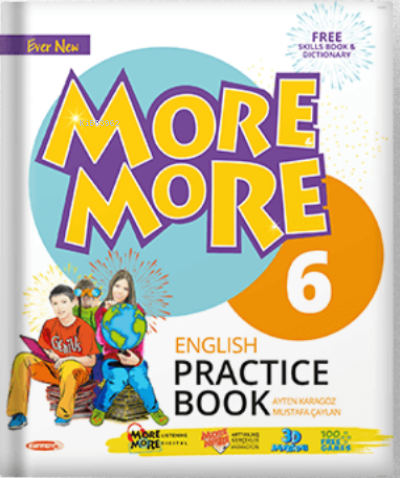 6. Sınıf More More Practice Book | Ayten Karagöz Mustafa | Kurmay Yayı