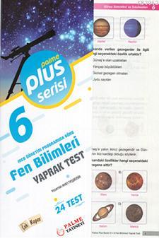 6.Sınıf Plus Serisi Fen Bilimleri Yaprak Test | Yasemin Ayan Taşdemir 