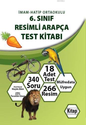 6. Sınıf Resimli Arapça Test Kitabı | Haşim Akın | Kitap Dünyası