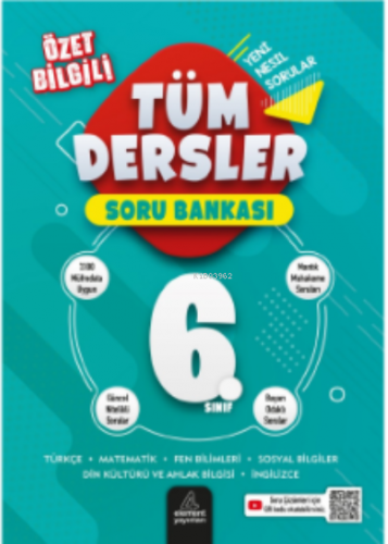 6 Sınıf Tüm Dersler Soru Bankası | Kolektif | 4 Element (Hazırlık)