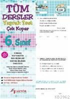 6. Sınıf Tüm Dersler Yaprak Test Çek Kopar | Kolektif | Faktör Yayıncı