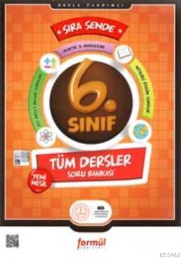 6.Sınıf Tüm Dersler Yeni Nesil Soru Bankası | | Formül Yayınları