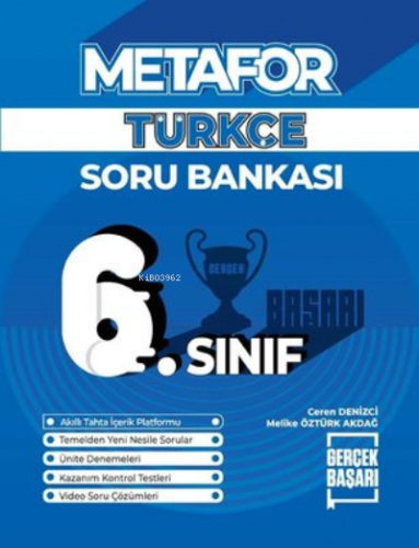 6. Sınıf Türkçe Soru Bankası | Kolektif | Gerçek Başarı Yayınları