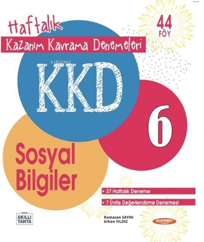 6 Sosyal Bilgiler Haftalık Kazanım Kavrama Denemeleri (44 Fasikül) | K